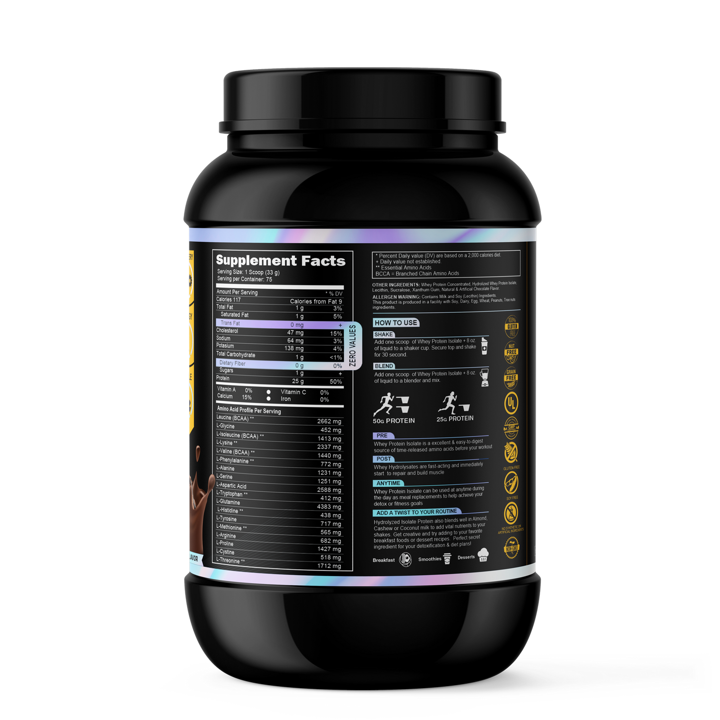 Grass Fed Premium Whey Protein